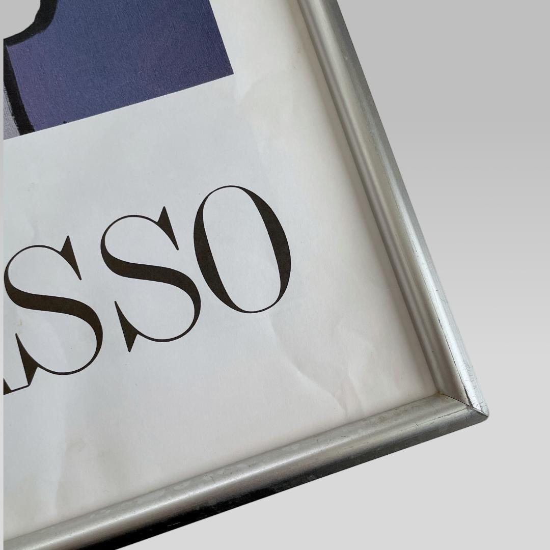 80~90s【パブロピカソ】ヴィンテージ 広告用 サンプル 額装 アートポスター