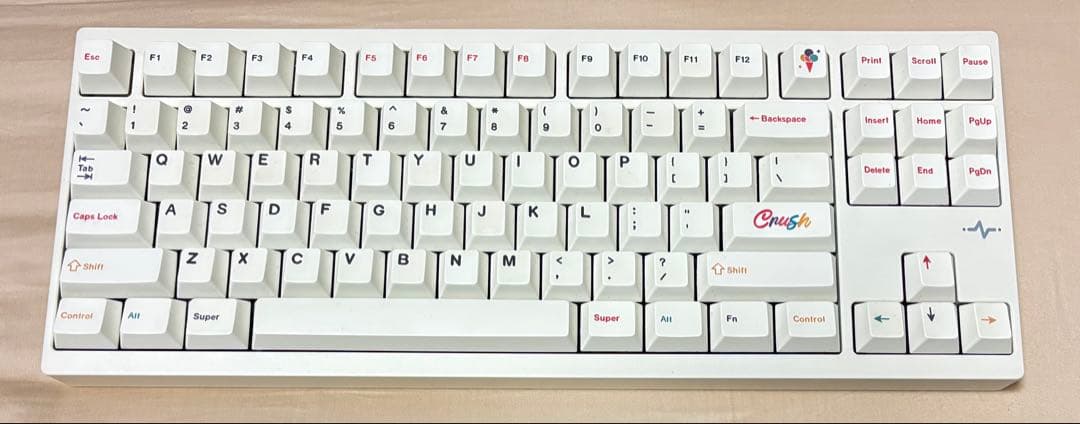 【希少】【限定色】wob crush80 reboot pro 月岩 ホワイト