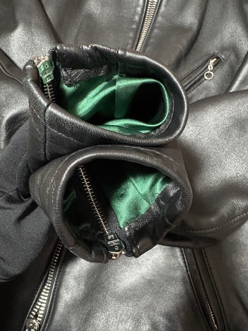 超美品✨希少schott 244US Tallラムレザー38インチ