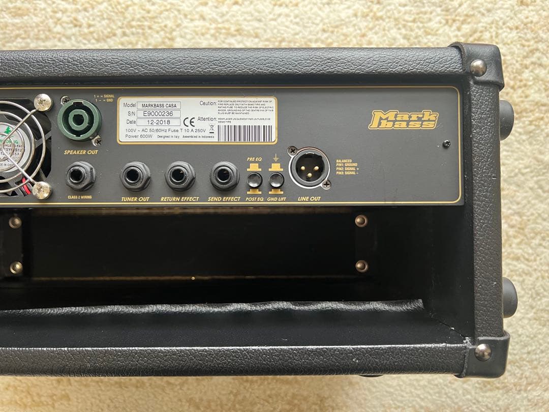 Markbass CASA マイケル・リーグ シグネチャーモデル