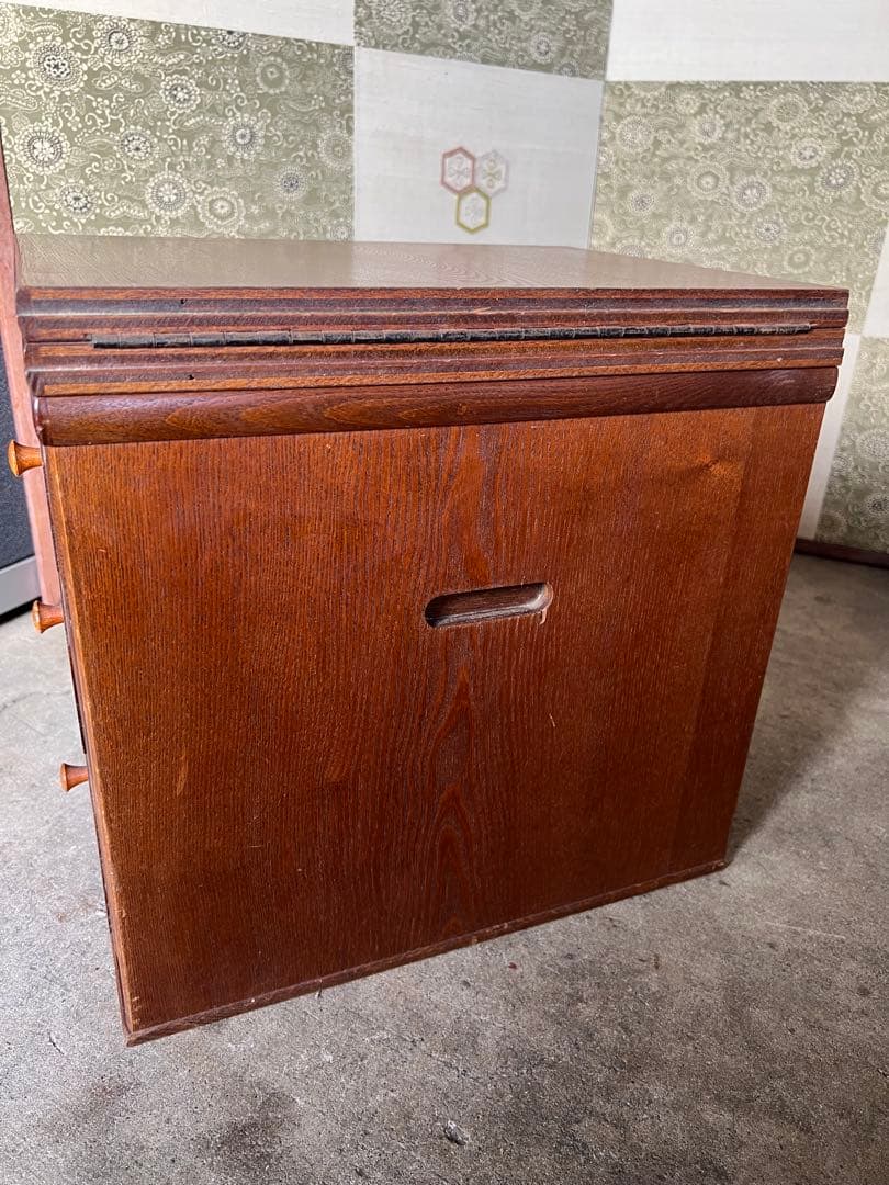 片袖机 折りたたみ文机 レトロ家具 アンティーク 時代家具