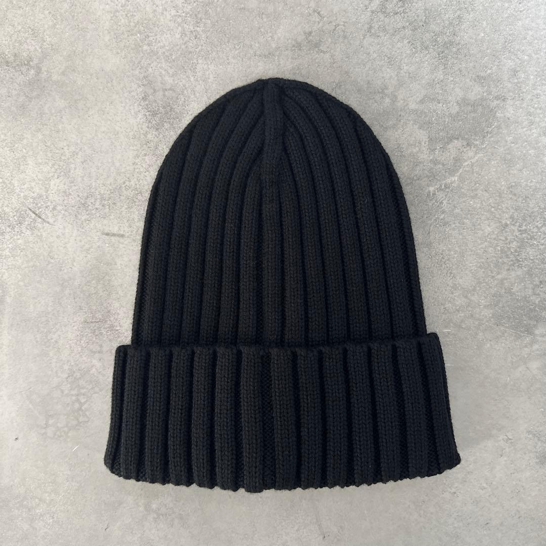 レディース MONCLER モンクレール ブラック ニット帽