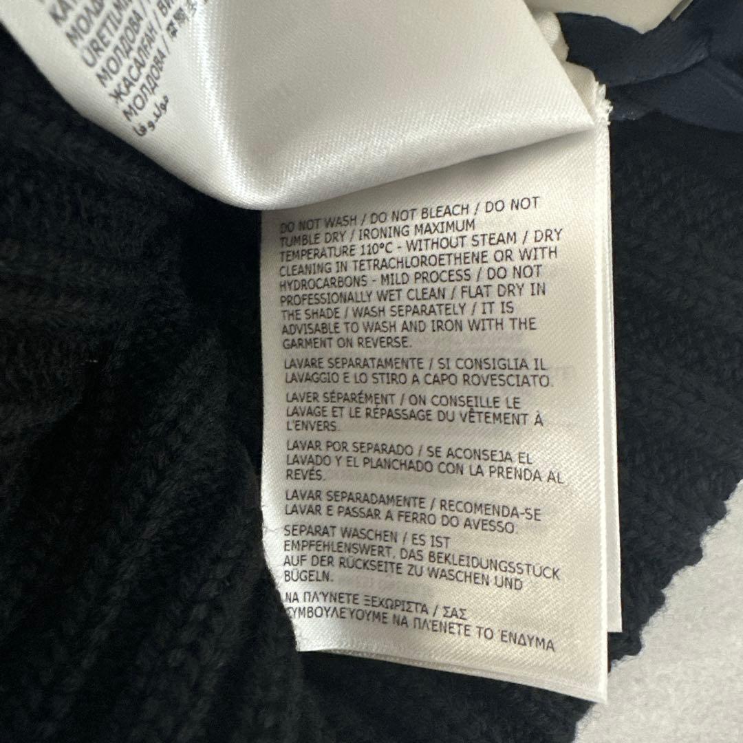 レディース MONCLER モンクレール ブラック ニット帽