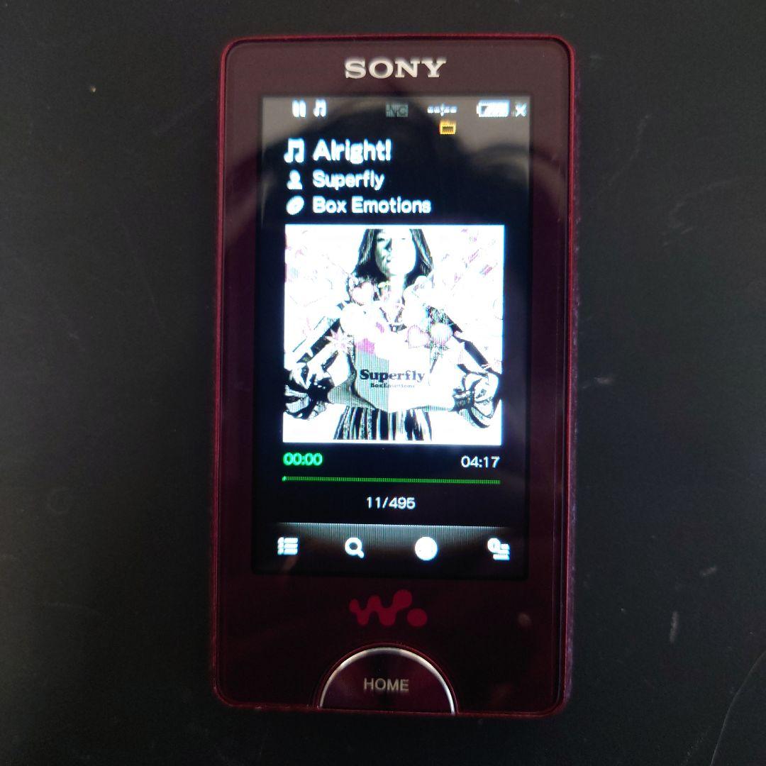 【SONY】NW-X1050 レッド 超高音質ポータブルオーディオプレーヤー