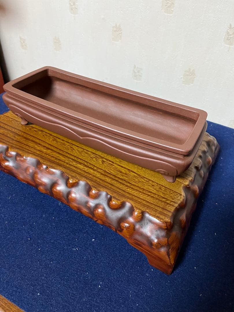 406 盆栽　盆栽鉢　植木鉢　中国鉢　宣興