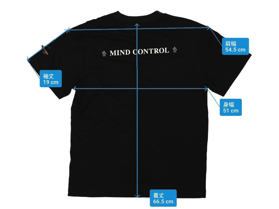 【フランスパン】MONCLER Palm Angels コラボ Tシャツ