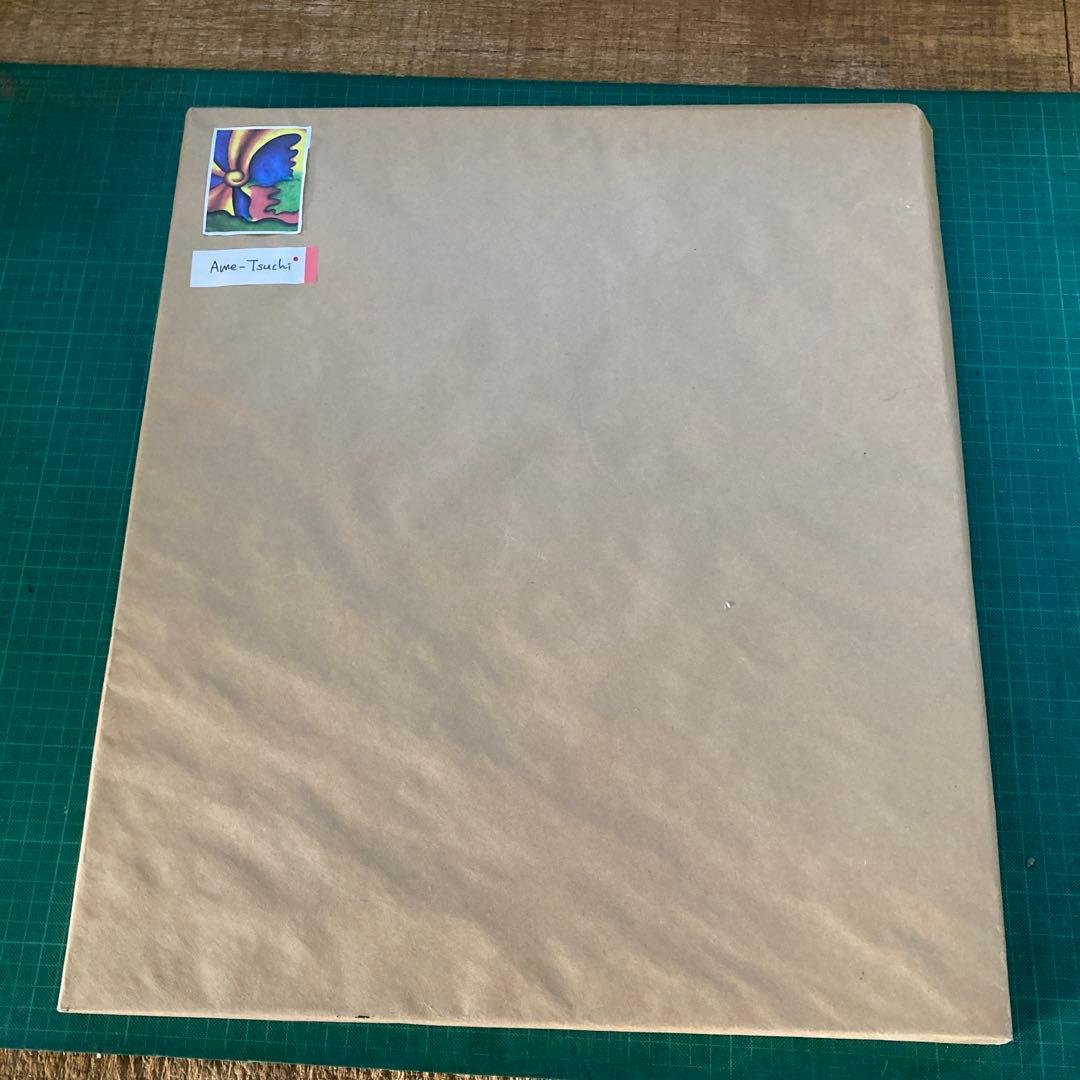 希少 古画 刀根広篤 作 「Ame-Tsuchi」 F10号 油彩 極彩色