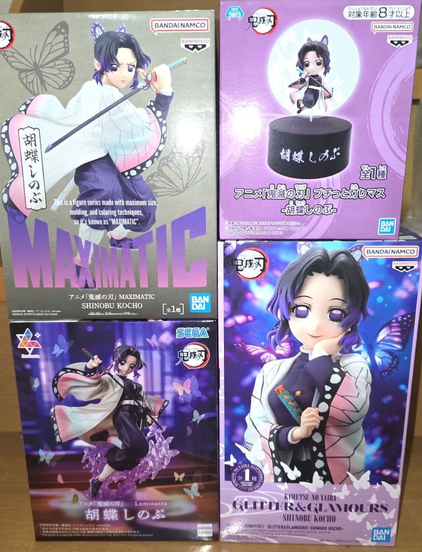 鬼滅の刃　胡蝶しのぶ　フィギュア　まとめ売り