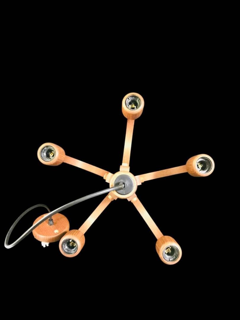 ★最高級チーク材極上 Domus Candela 70年代 ドムス シャンデリア