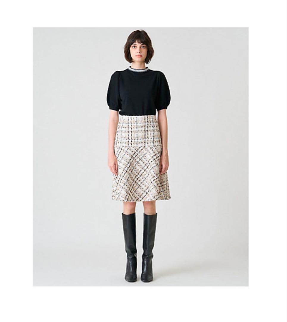 ®️※プロフィール必読！大量出品中ANAYI ラメスラブツイードスカート