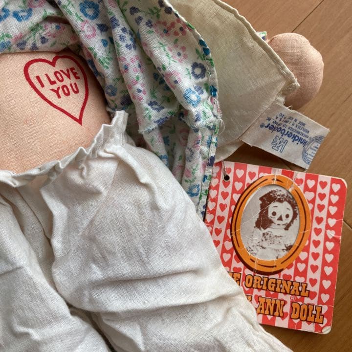 貴重　超激レア　ラガディ　ヴィンテージ　めちゃくちゃ可愛いアンとアンディ　ペア