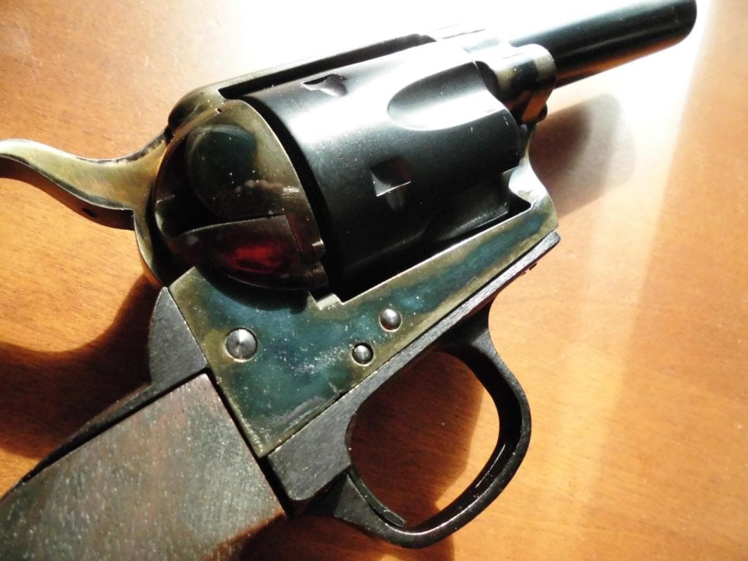 HWS　コルトSAA　ギャンブラー　ケースハードン風　SPGプラスチック製