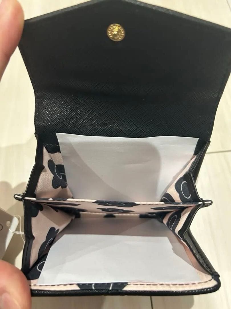 ※新品※ 【MARY QUANT】三つ折り財布　ミニーデザイン