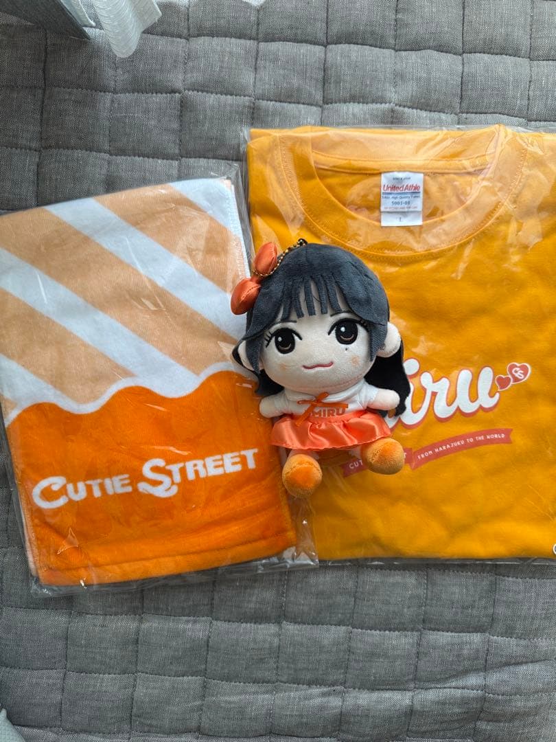 Cutie Street 川本笑瑠Tシャツ・タオル・ちびぬいセット お値下げ可