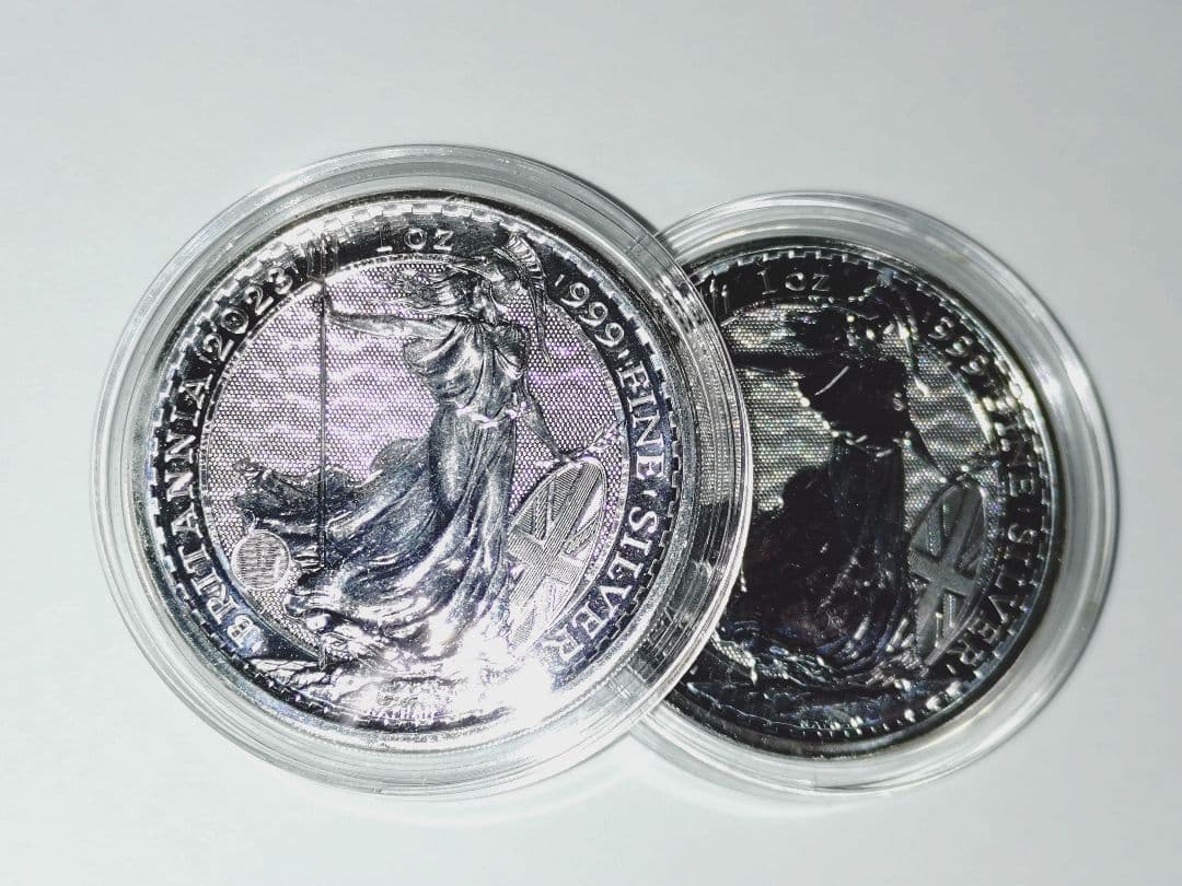 2枚セット 2023年 ブリタニア銀貨