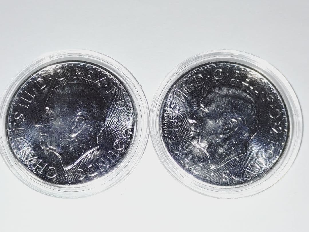 2枚セット 2023年 ブリタニア銀貨