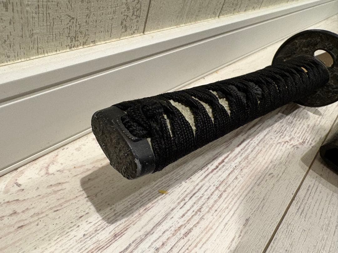 模造刀 黒鞘・黒柄 約105cm 約70cm 2本セット