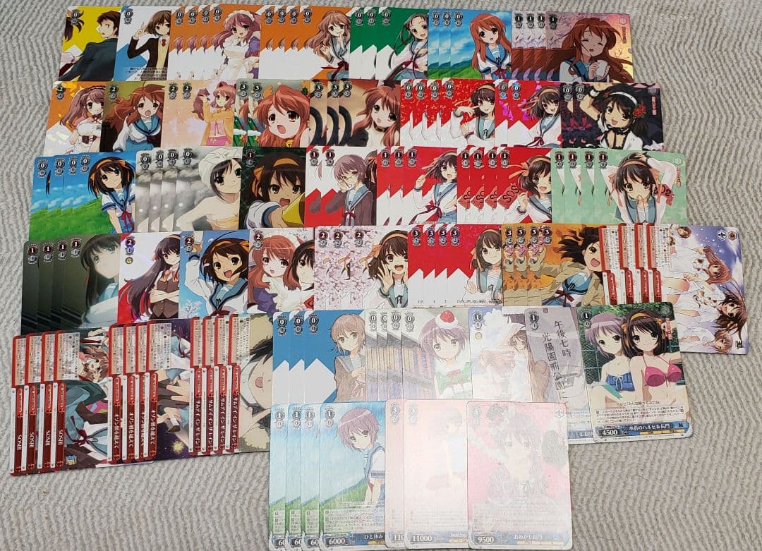 ヴァイスシュヴァルツ　涼宮ハルヒの憂鬱　デッキ