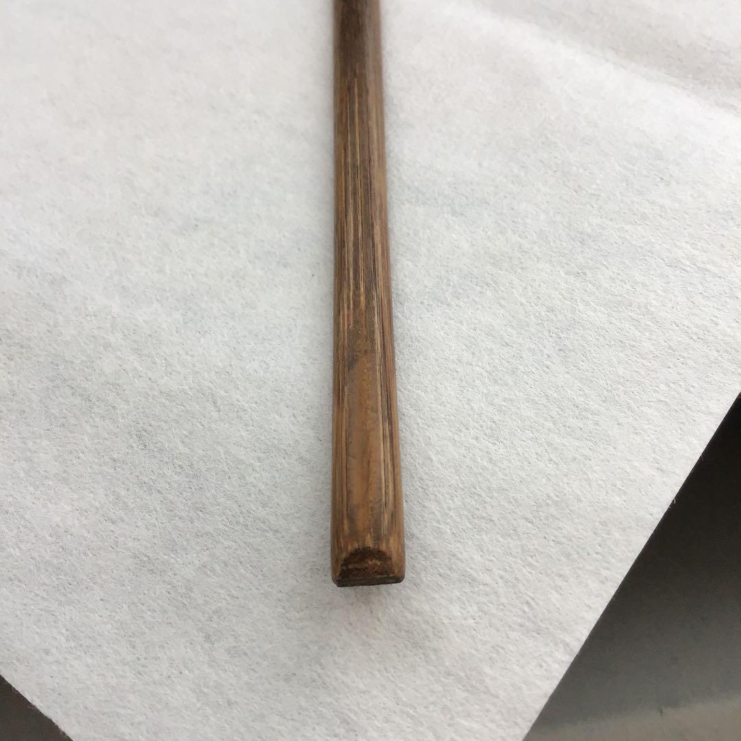 茶道具　阿波国丈六寺厨部古竹茶杓　志野屋久兵衛作　竹箱　共箱　紙箱　S655CS