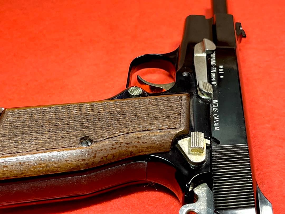 マルシン　ブローニング・ハイパワー【デラックス】モデルガン　完動品　取説付き