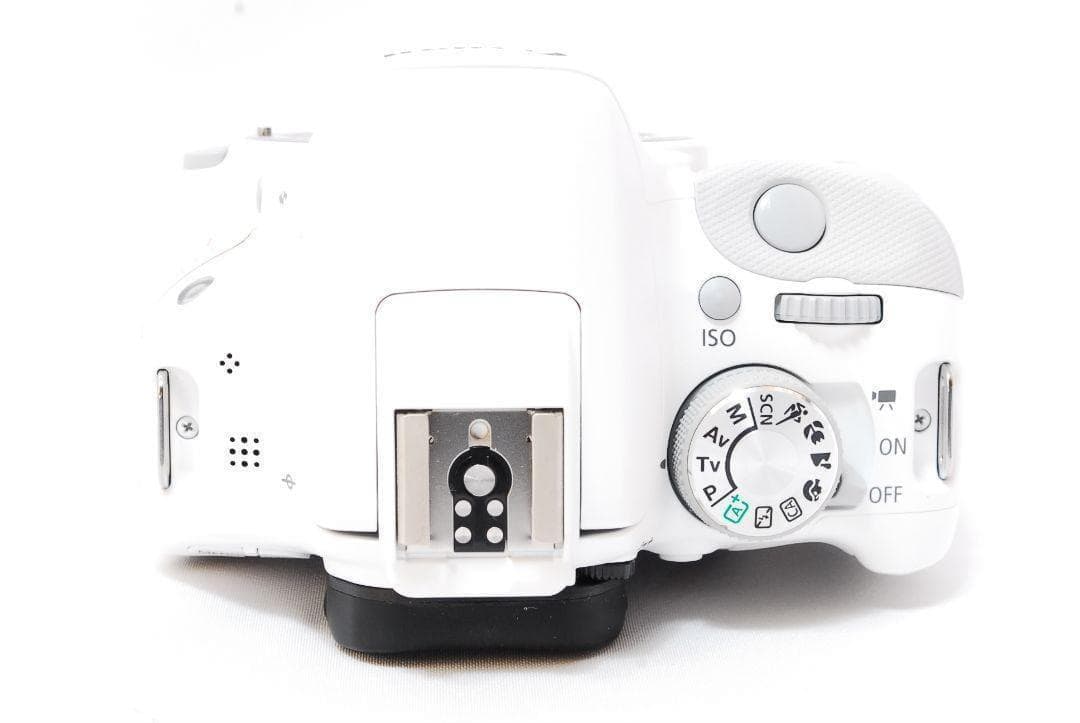 実用美品✨希少 ホワイト Canon EOS KissX7✨ショット数僅少 軽量