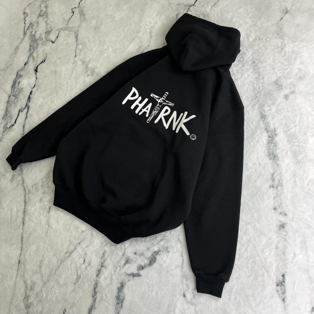 【超絶人気モデル・希少XXL】ファットランク☆ビッグロゴ入りパーカー/2977.