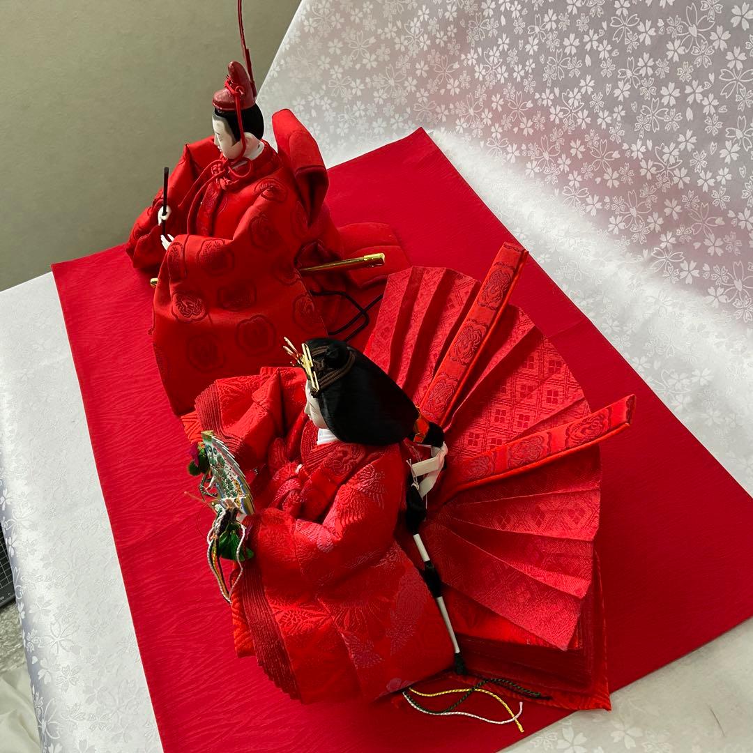 還暦祝い雛人形　還暦祝い飾り　還暦祝プレゼント雛人形　雛人形親王還暦飾り