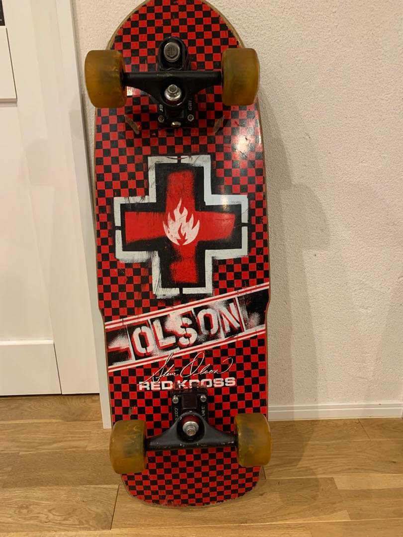 スケートボード Black Label Steve OlsonOlsonLtd.Checker