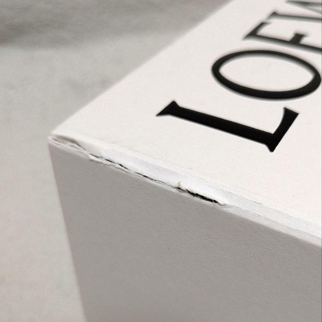 LORWE ロエベ　ホワイト マフラー モヘヤ　箱付き