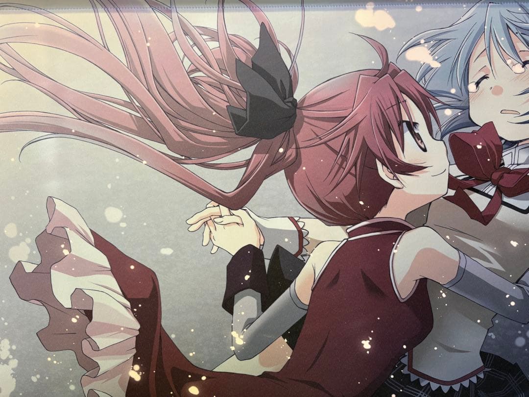 魔法少女まどか☆マギカ 蒼樹うめ展 タペストリー まどか さやか 仁美 杏子