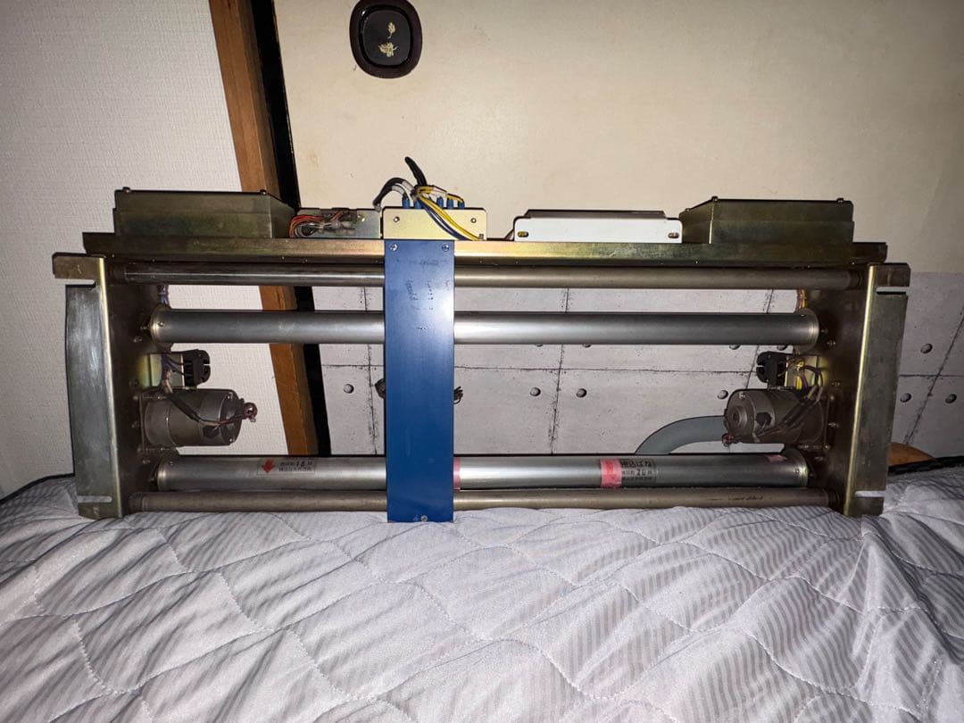 八幡電気産業製　京成電鉄　側面行先・種別表示器　方向幕　巻き取り機　機械のみ