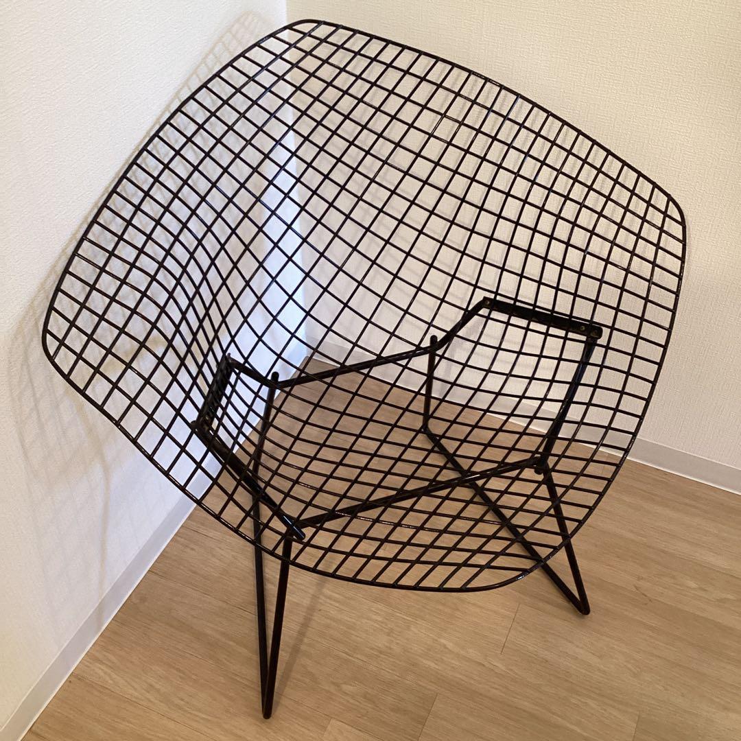 ハリーベルトイヤ　ダイヤモンドチェア　ブラック