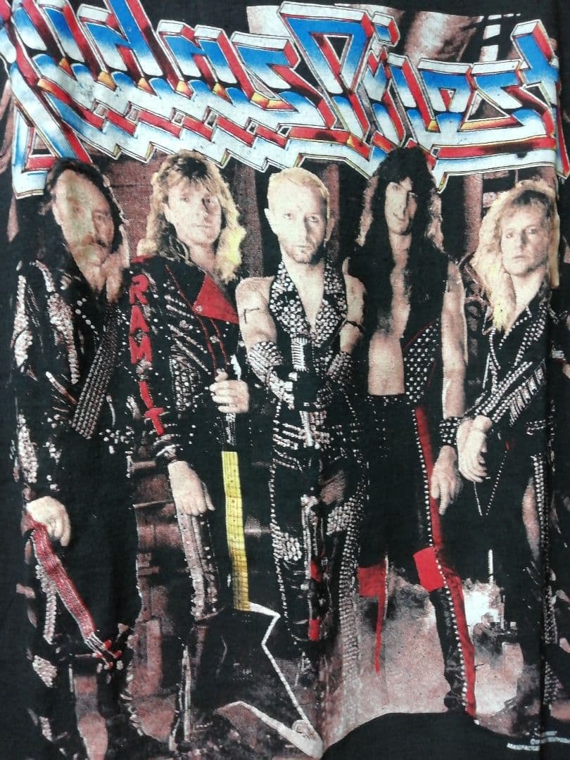 judas priest ヴィンテージ91メンバーアー写シャツ