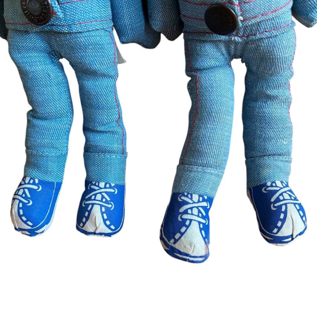 【超レア・2個セット】LEVI'S リーバイス デニムラグドール 非売品 ペア