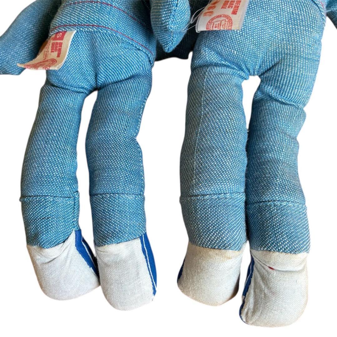 【超レア・2個セット】LEVI'S リーバイス デニムラグドール 非売品 ペア