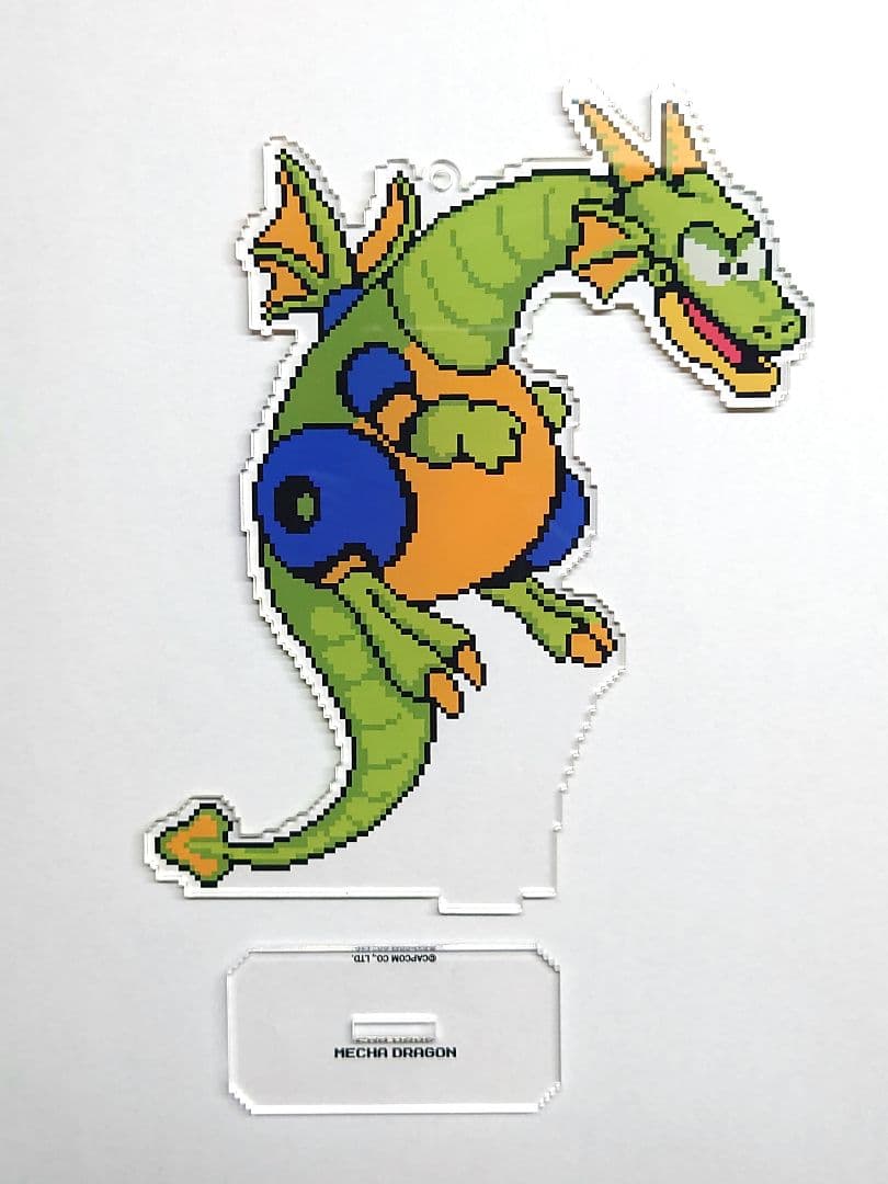 ぷ*ょ様 ロックマン　メカドラゴン、イエローデビル、ドクロボット　アクリルスタン