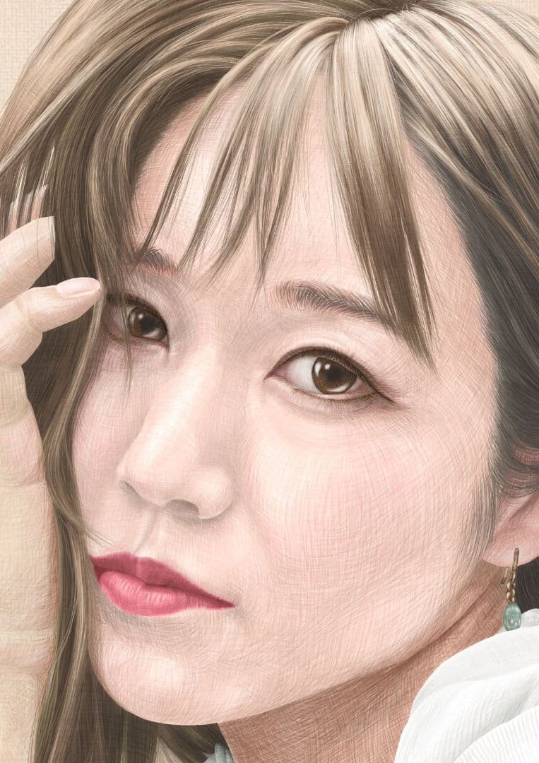 森夏男　作『艶』Sサイズ(A3)