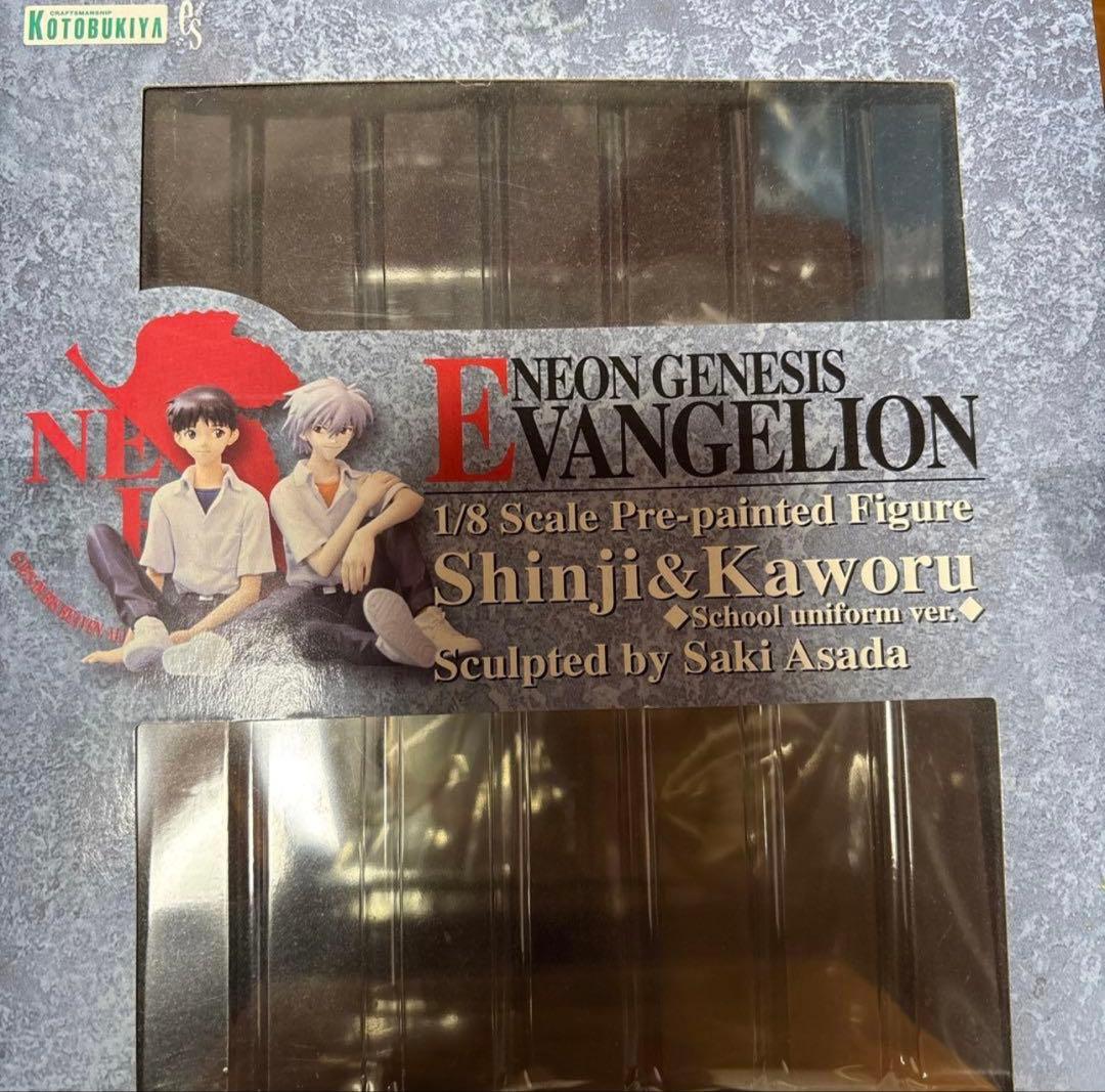 新世紀エヴァンゲリオン 碇シンジ　渚カヲル 壽屋 シンジ　とカヲル フィギュア