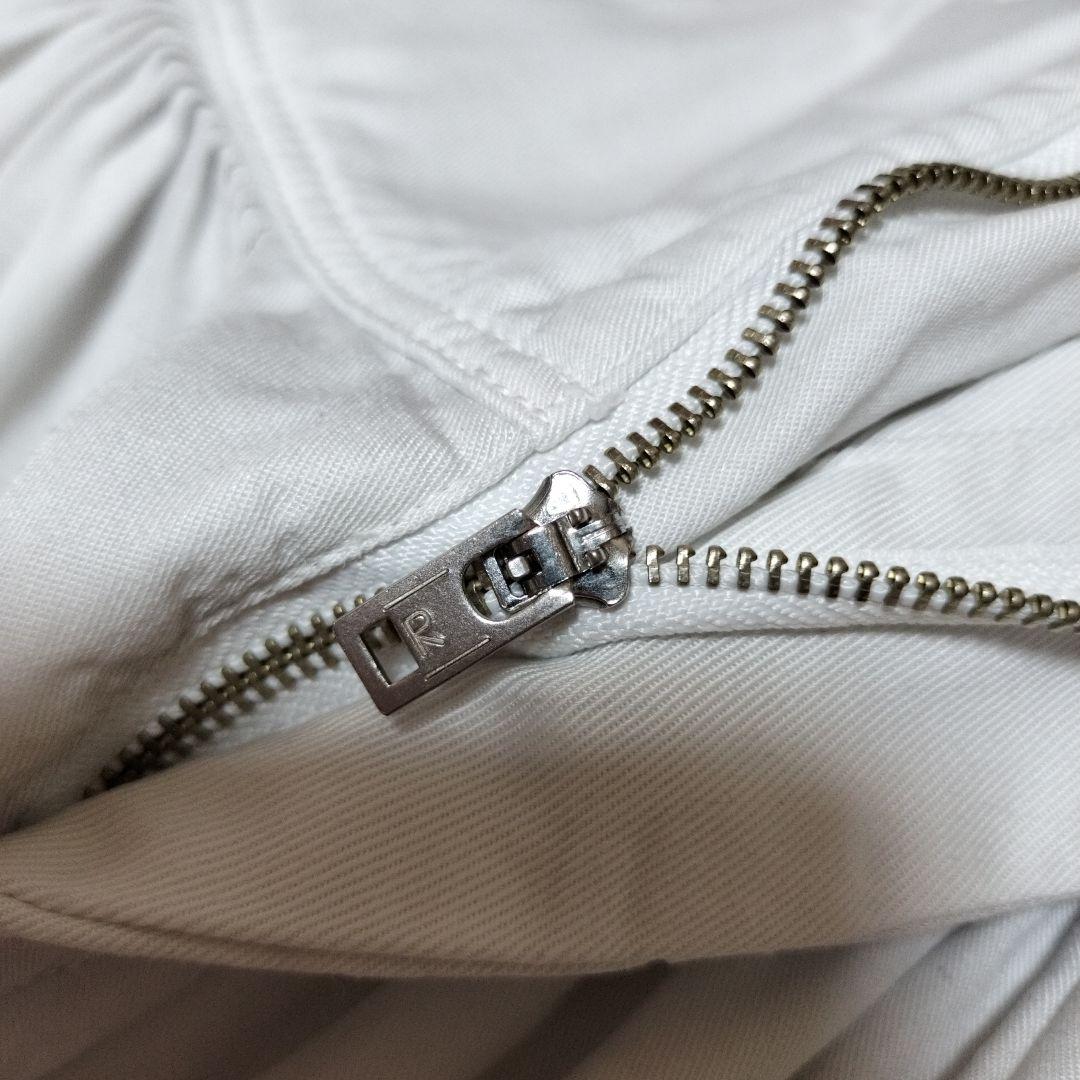 45R　45rpm　テンセルのレイレイ　キュロットスカート（白）