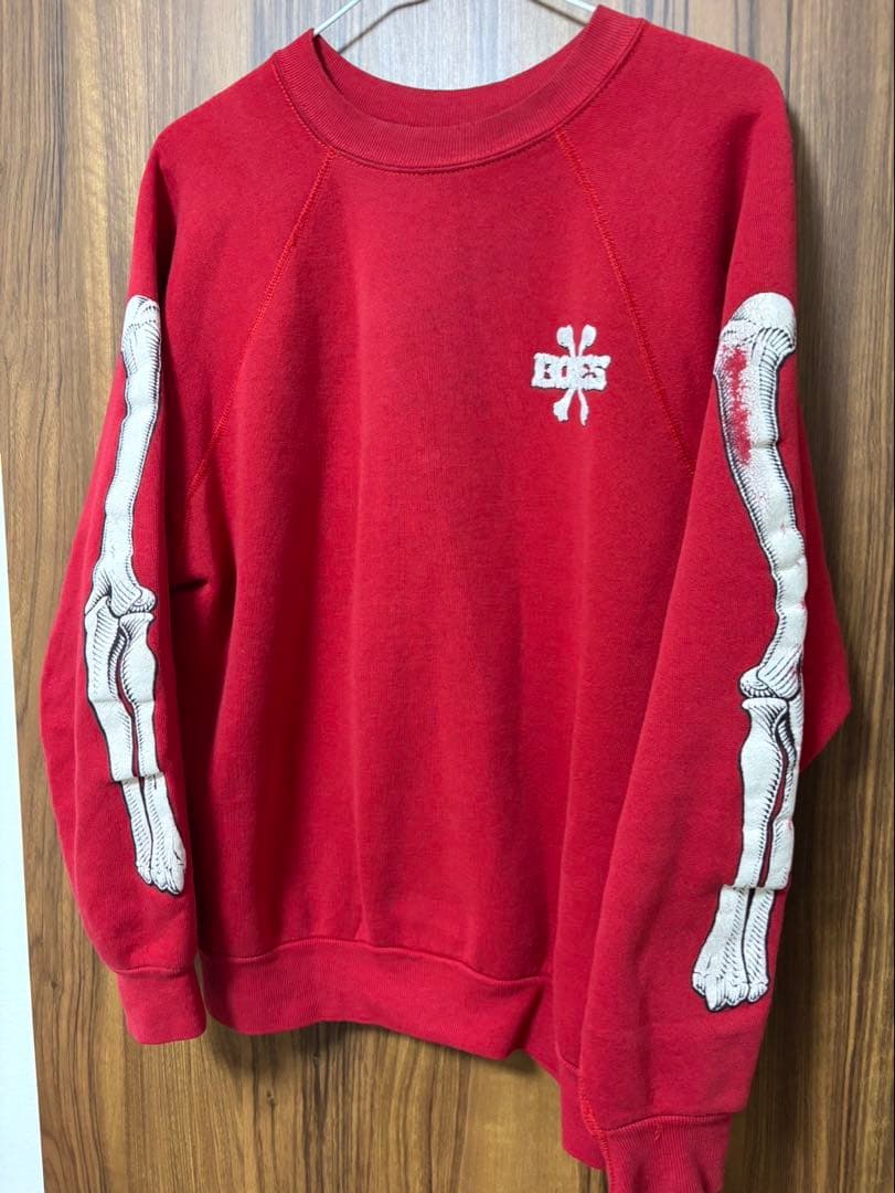 パウエル　80　powell　ヴィンテージ パウエルペラルタ　クロスボンズ袖プリ