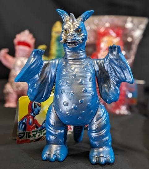 マグラ＆レッドキング＆チャンドラー＆ピグモン（ブルマァク復刻）ソフビ４体セット