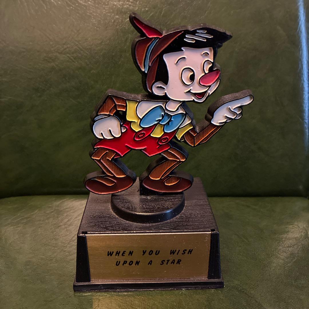 希少 70's Avivaピノキオ ジミニークリケット トロフィー 2点セット