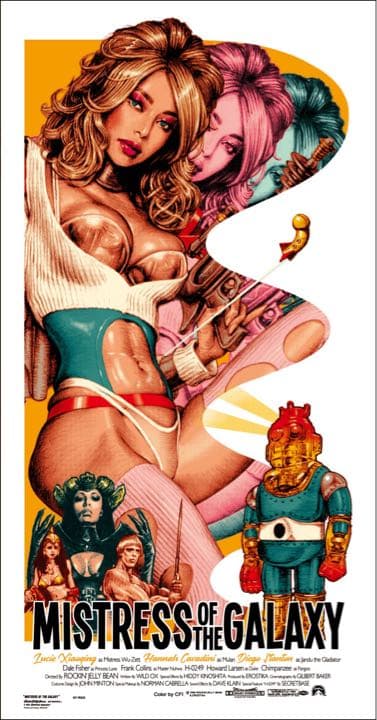 ロッキンジェリービーン MISTRESS OF THE GALAXY ポスター