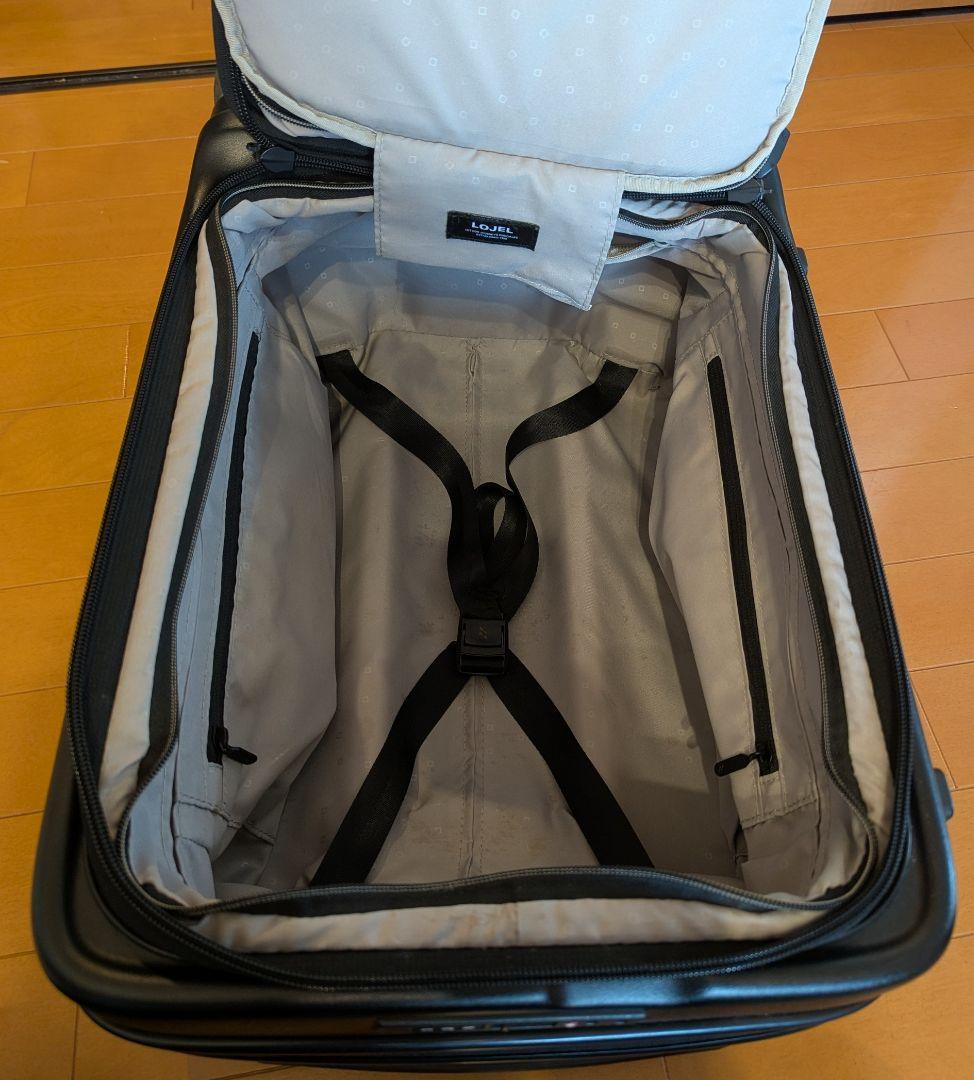 【機内持ち込み可】LOJEL スーツケース Cubo Small ブラック 4輪