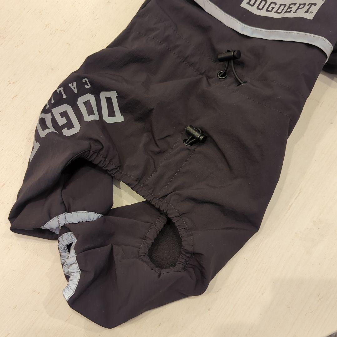 超美品　DOGDEPT テフロンストレッチプロテクトロンパース裏起毛 Mサイズ