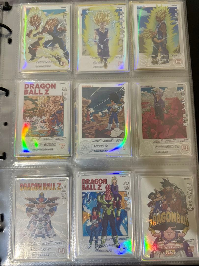 美品ファイル付コレクション用　 ドラゴンボールヒーローズ DA等　神龍