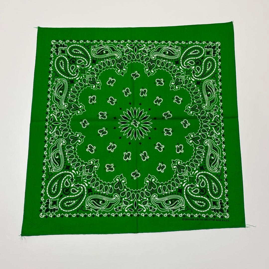 古着　US バンダナ　9枚まとめ売り　ヴィンテージ　ペイズリー　23