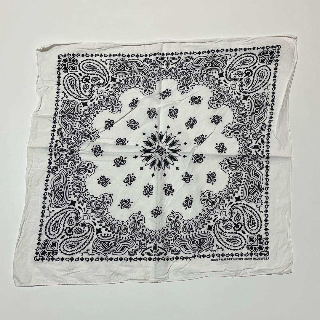 古着　US バンダナ　9枚まとめ売り　ヴィンテージ　ペイズリー　23