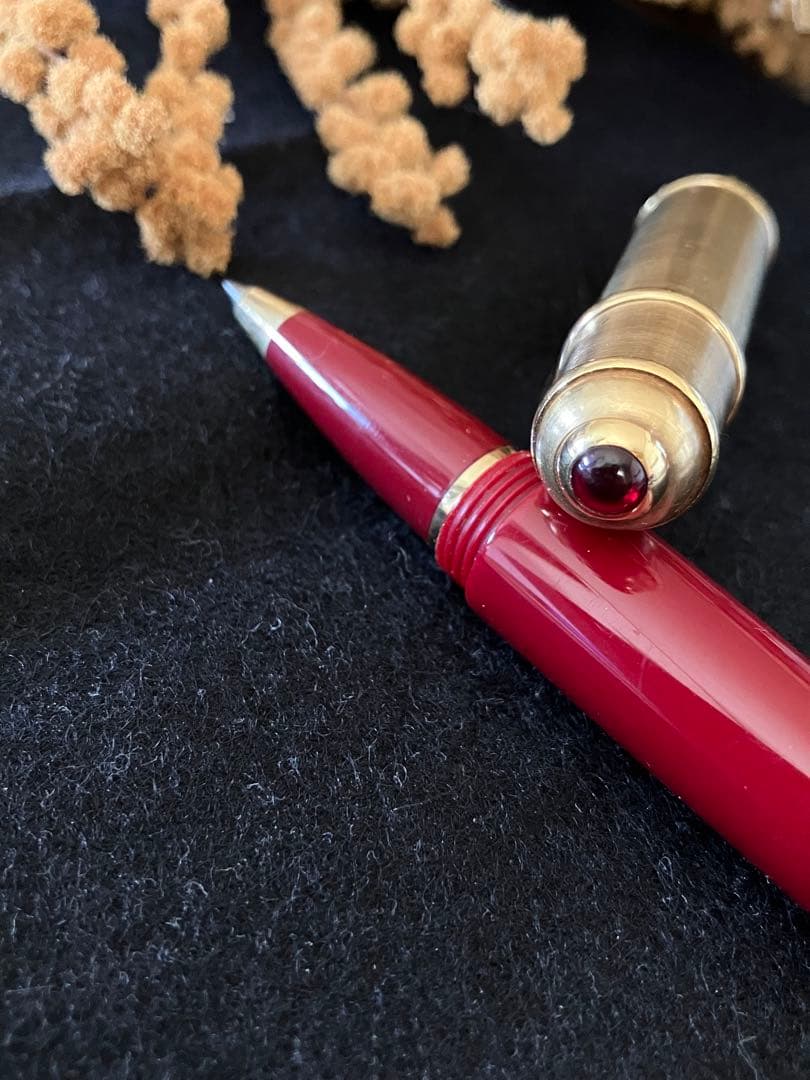 【Cartier】ディアボロ ボールペン ボルドーコンポジット