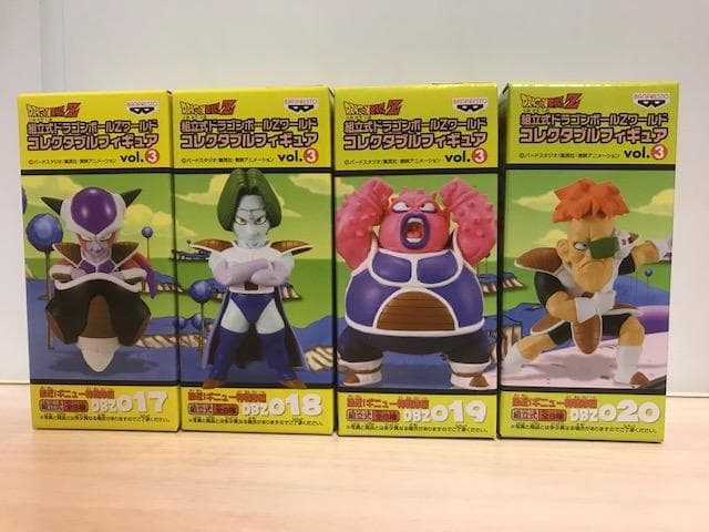 『ドラゴンボールZ』ワールドコレクタブルフィギュア「接近！ギニュー特戦隊」コンプ
